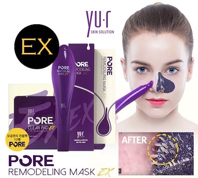 YU R PORE Remodeling Mask EX + Cleaning Pad 10 ea