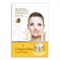 Masqueology Collagen Lifting Cream Mask with Hydrolyzed Collagen (1Box/10Masks)