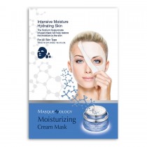 Masqueology Moisturizing Cream Mask with Caviar (1Box/10Masks)
